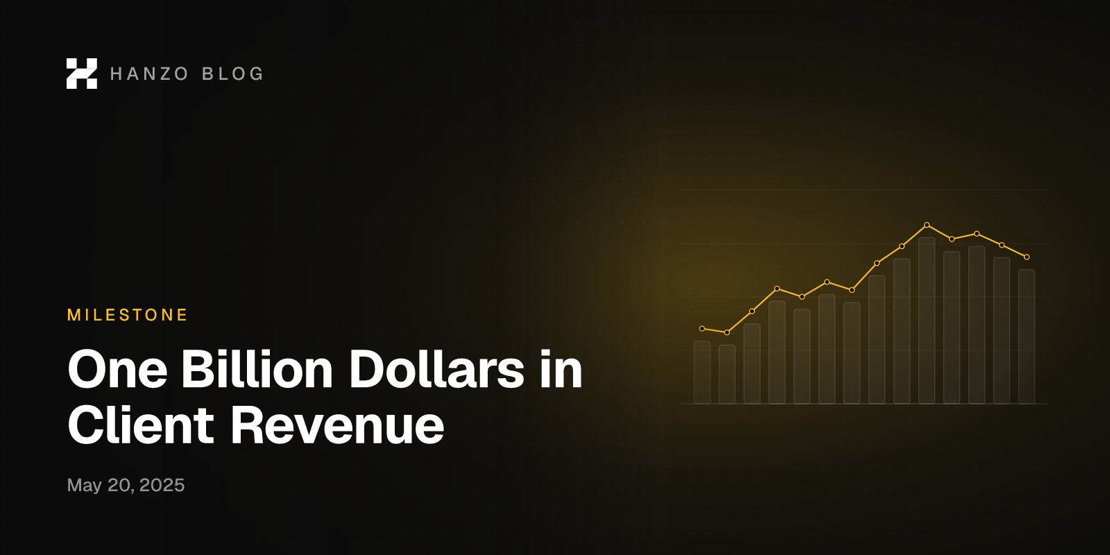 One Billion Dollars in Client Revenue