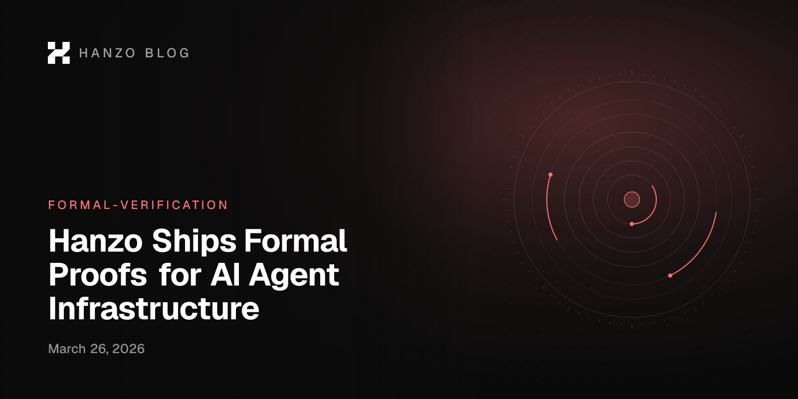 Hanzo Ships Formal Proofs for AI Agent Infrastructure